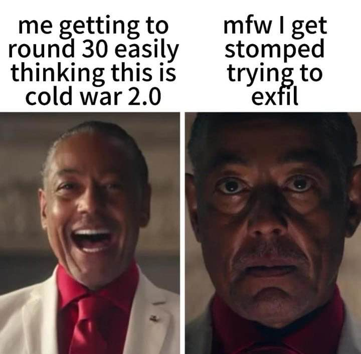 FPSpsychoYT's tweet photo. I feel like this is 90% of Black Ops 6 Zombies players at least on their first few attempts lmao https://t.co/0rYWzumwSz