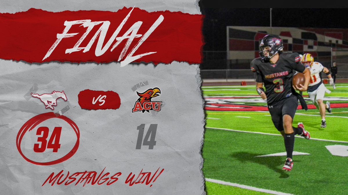 Mustangs catch fire, storm past ACU. Move to 6-0 on the season.