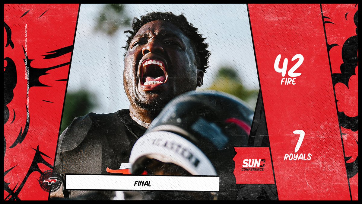 THE FIRE WIN ON THE ROAD!

🏈 Nate Mikell - 162 rushing yards, 3 touchdowns
🏈 Jocquet Jiles - 2 touchdowns
🏈 Henry Austad - 5/7, 78 yards

Southeastern returns to action on Saturday, November 2 against #5 St. Thomas Bobcats at home. 

#FuelTheFire🔥