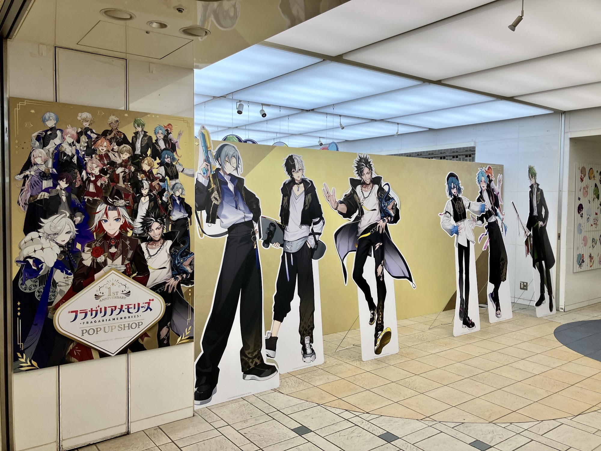フラメモ メロルド ポップアップ フラガリアメモリーズ 2nd Anniversary POP-UP SHOP in OIOI