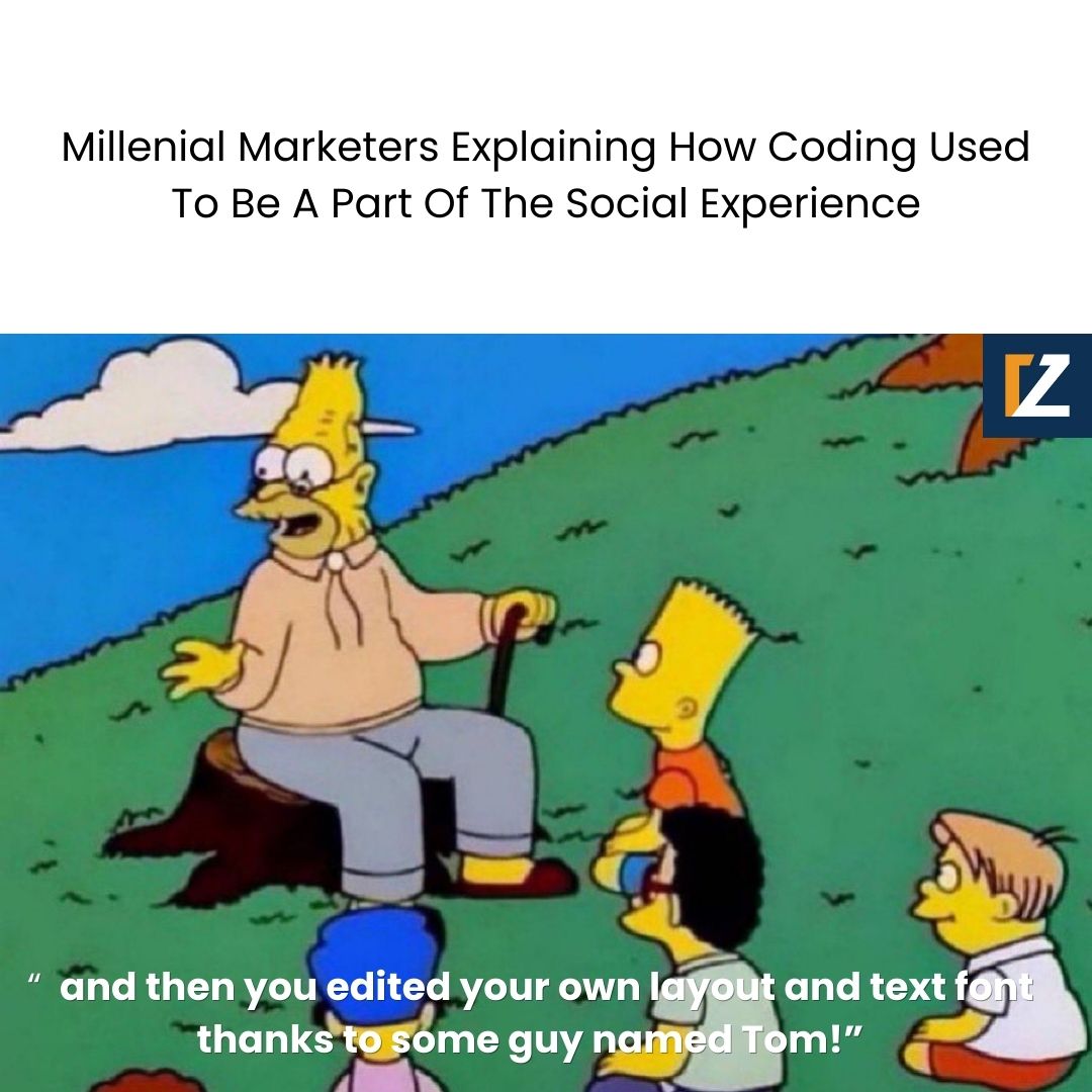 iZoneMarketing's tweet photo. Oh, the days of #Myspace and your top 8 ...through whatever number they increased it to 😅 It's been a while! LOL #marketingmeme #izonemarketing https://t.co/ZfK1lM5B8f