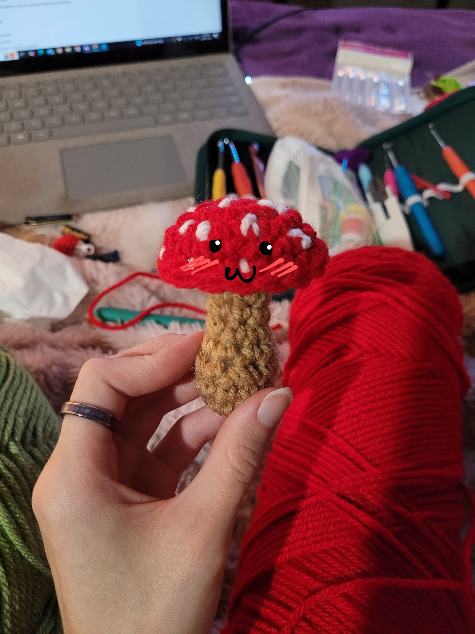 Mushie friend :3 https://t.co/fw2erwx50A