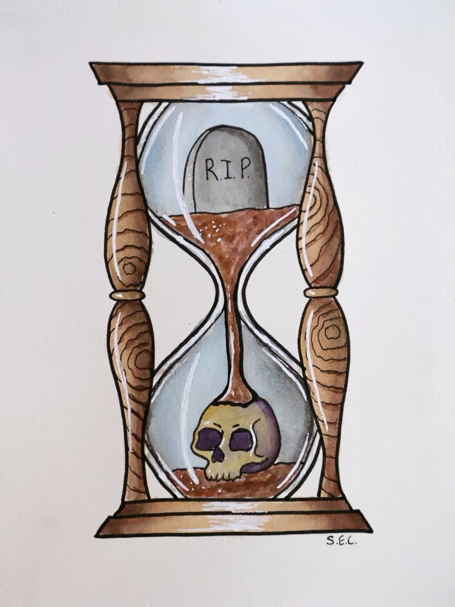 secobble's tweet photo. #artober day 26: time ⏳️
#secartober https://t.co/8fPXO7aE0G