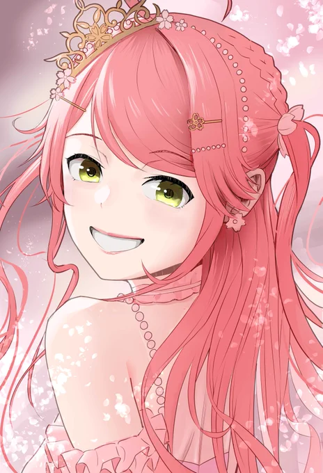 #咲き誇るみこち #咲き誇る35P #miko_Art 後方腕組35p「よかったよ」