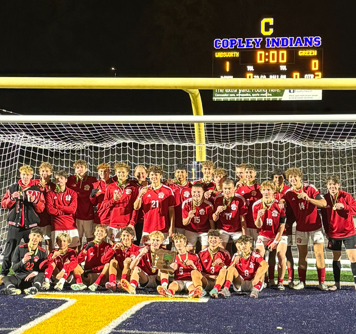 whsgrizzlies's tweet image. District Champions!!