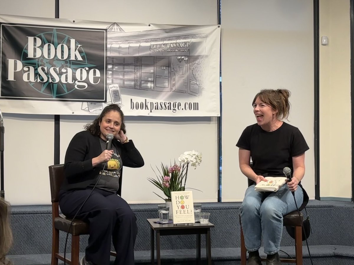 Christina Mangurian, MD, MAS (@cmangurian) on Twitter photo Love seeing my friend <a href="/drjessigold/">Jessi Gold MD MS</a> at <a href="/bookpassage/">Book Passage</a> discussing her book “How do you feel!” 📕 💫 Love seeing my friend <a href="/drjessigold/">Jessi Gold MD MS</a> at <a href="/bookpassage/">Book Passage</a> discussing her book “How do you feel!” 📕 💫