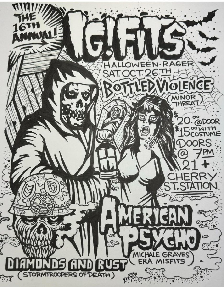 devastation79's tweet photo. #goolies
#svengoolie
I hope everyone has a blast w the #boonanza #doublefeature of #TheDarkCrystal & #InvadersFromMars 2# favs of mine I'm gonna miss to go see my friends the #IGFITS at thier 16t*(I've made it 12 of them)annual gig! everyone have a great night! #punkgoolie https://t.co/hOHWROGWEe