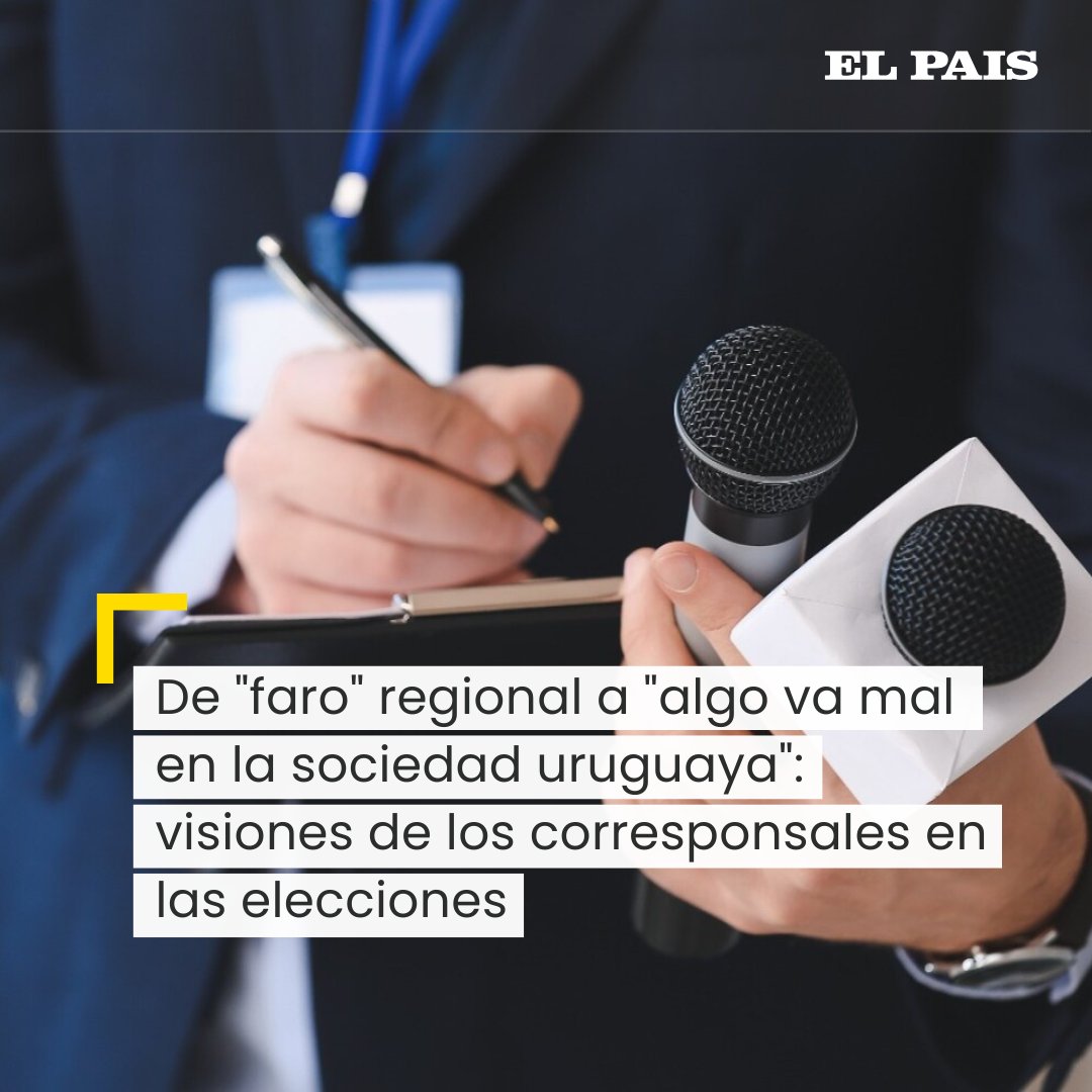 Los periodistas Gonzalo Bañez (TN), Pedro Gianello (Clarín), Mayara Paixão (Folha), Ramiro Pellet Lastra (La Nación) y Agustina Rivas Calaili (C5N) llegaron a Uruguay para cubrir los comicios de mañana.

elpais.uy/n8ll3lln