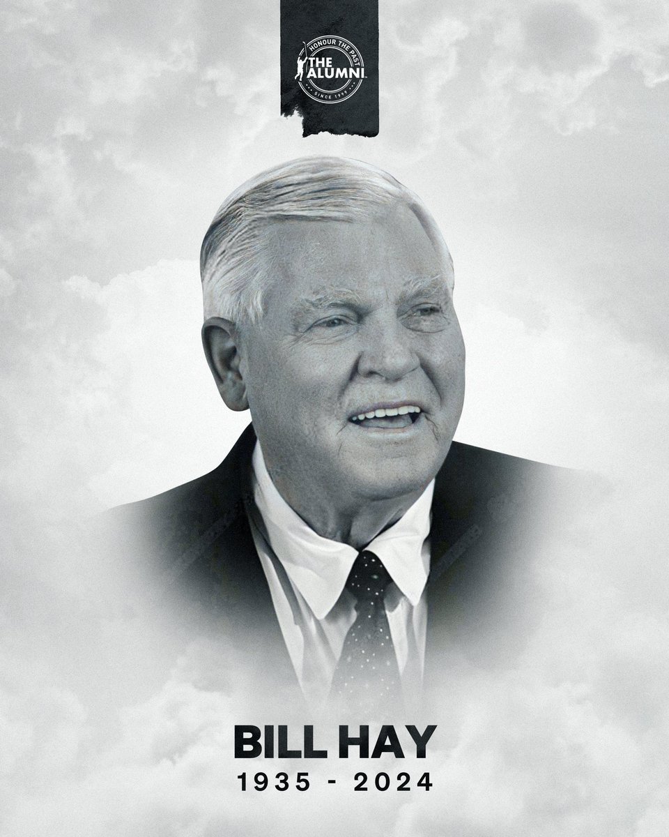 NHLAlumni's tweet photo. The NHL Alumni Association is saddened by the hockey community's loss of Bill Hay at 88 years old.   

Hay would start his NHL career with the @NHLBlackhawks during the 1959-60 season. He would bust out onto the scene with immediate impact, scoring 18 goals, 37 assists for 55 points in 70 games played. This would earn him an All-Star Game roster spot as
 well as winning the Calder Trophy. The Lumsden, Saskatchewan native would have a large role on the Black Hawks, playing on what was known as the “Million Dollar Line,” consisting of himself, Bobby Hull and Murray Balfour. He would then lead the team in assists
 with 48, and points with 59 in the 1960-61 campaign in only his second season. To cap off an incredible year, he would go on to end the cup drought in Chicago, winning the Stanley Cup that same year.  

Hay’s career only progressed from there, netting a career-high in points the following season with 11 goals, 52 assists for 63 points. Playing 5 more seasons with the Black Hawks, he would eventually retire in 1967 with a career total of 113 goals, 273 assists
 for 386 points in 506 games played.
  
Although retired, his career in hockey did not slow down. He would lead the @NHLFlames as Team President and CEO. He would also follow in his father Charles Hay’s footsteps who had worked for Hockey Canada, becoming President and Chief Operating Officer.
  
Hay also devoted time to the @HockeyHallFame, becoming a member of the selection committee in 1980, served on the Board of Directors, and was Chairman and CEO. He would later get the Call to the Hall for the Builder category in 2015, joining his late father
 for the same category who was previously inducted in 1974. 

The NHL Alumni Association joins the hockey community in the loss of Bill Hay and extends deep condolences to his family, friends and former teammates.