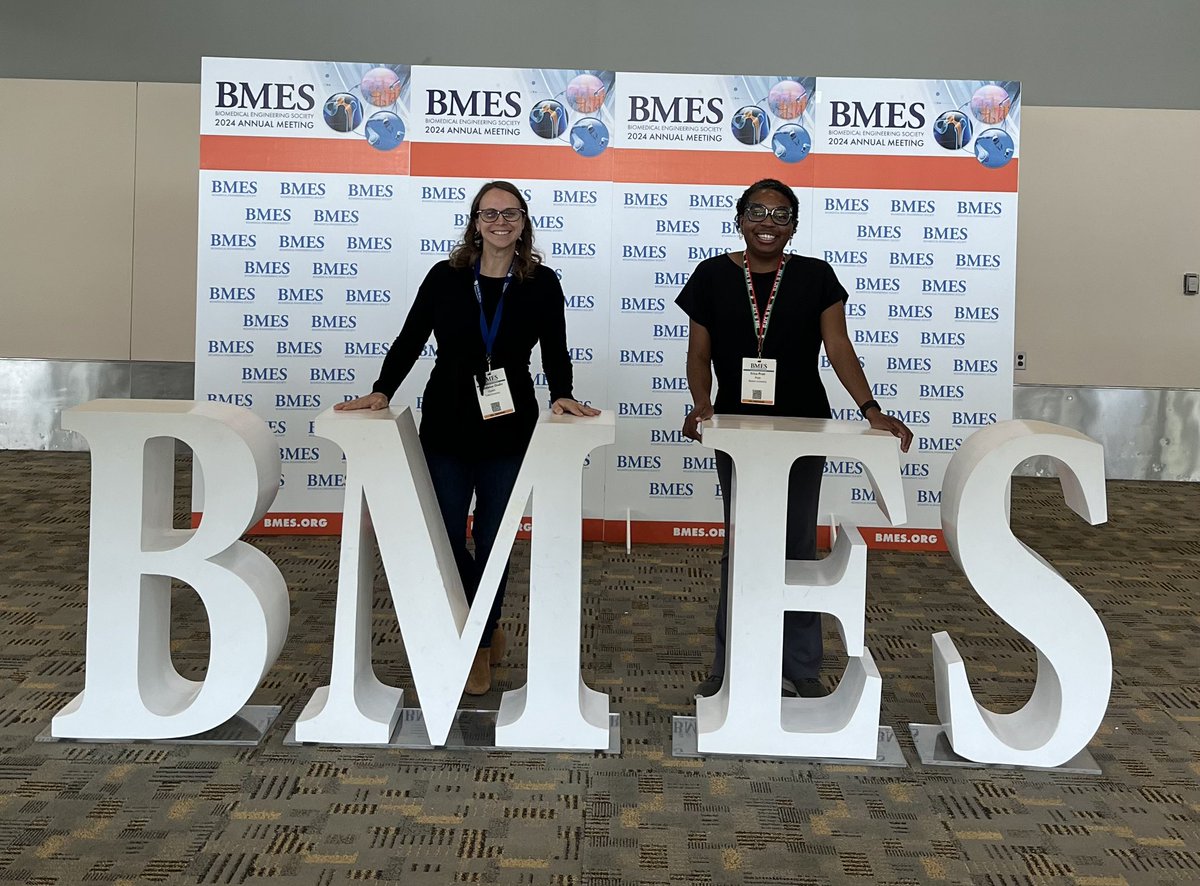 Madeleine Oudin (@madeleineoudin) on Twitter photo Such a pleasure to chair the Cancer Technologies Track at #BMES2024 with Erica Pratt for <a href="/BMESociety/">Biomedical Engineering Society</a>. Thanks to the invited speakers, talk and poster presenters for sharing in their exciting research in our 12 sessions- and to our session chairs for keeping everyone on time! Such a pleasure to chair the Cancer Technologies Track at #BMES2024 with Erica Pratt for <a href="/BMESociety/">Biomedical Engineering Society</a>. Thanks to the invited speakers, talk and poster presenters for sharing in their exciting research in our 12 sessions- and to our session chairs for keeping everyone on time!