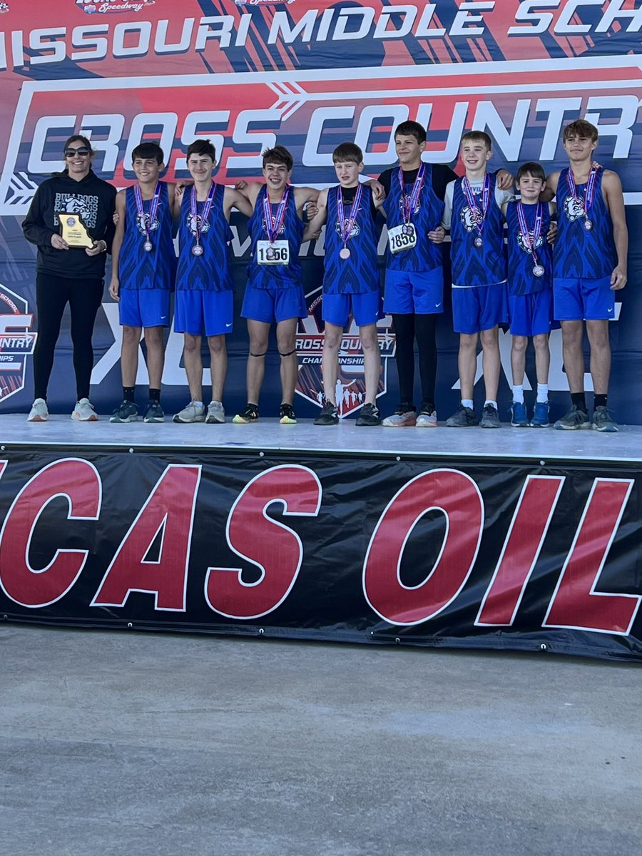 CoachDorson's tweet photo. Congratulations to the New Franklin MS Boys Cross Country team on placing 4th at the State Championships today!  Congratulations to Haden Davis and Ryder Dorson as individual medalists! https://t.co/qmR2lgPVSw