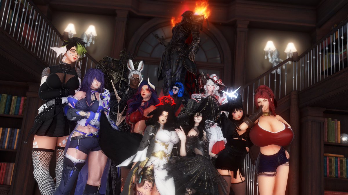 Costume meetup with all these lovely people!

(Ft:@Atsu_FFXIV, <a href="/VexxyAfterDark/">𝕍𝕖𝕩🔞</a>, @NingFFXIV, <a href="/DoomaDooma/">🌸 Deema 🌸</a>, <a href="/eileanoxyb_/">Eileanoxy (on hiatus)</a>, @LunaTakiFFXIV, <a href="/MisumiLillie/">Misumi 🏳️‍⚧️</a>)