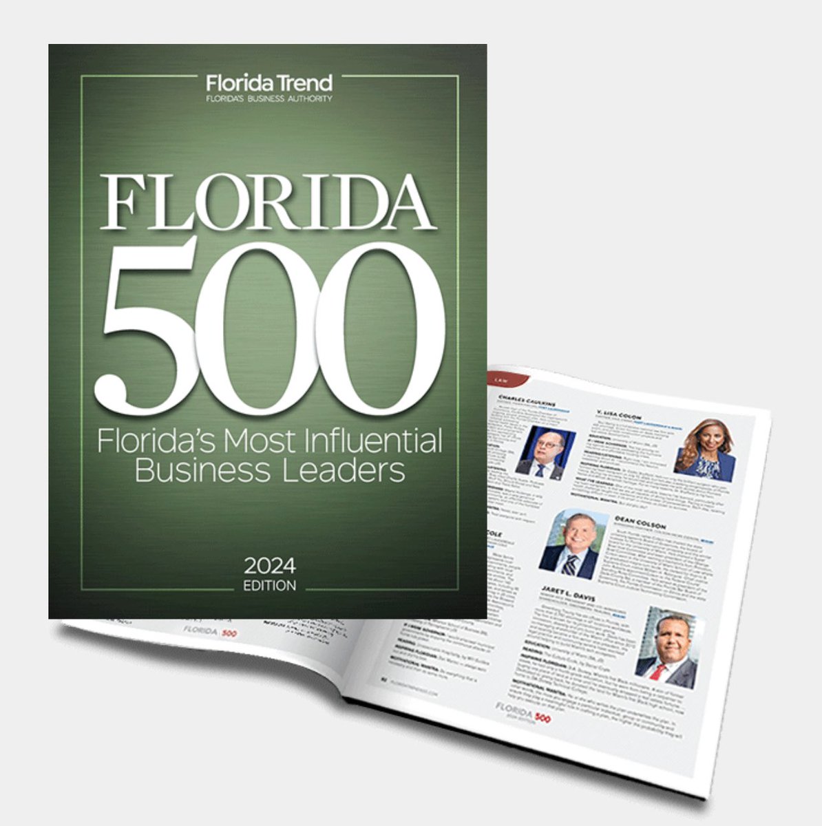 One Day Came Inc. Owner &amp; CEO named to <a href="/FloridaTrend/">Florida Trend</a> ‘Florida 500’ for 2024

2024 edition of the Florida 500, a special publication that highlights the 500 most influential executives in different economic sectors throughout the state
floridatrend500.com/real-estate/da…