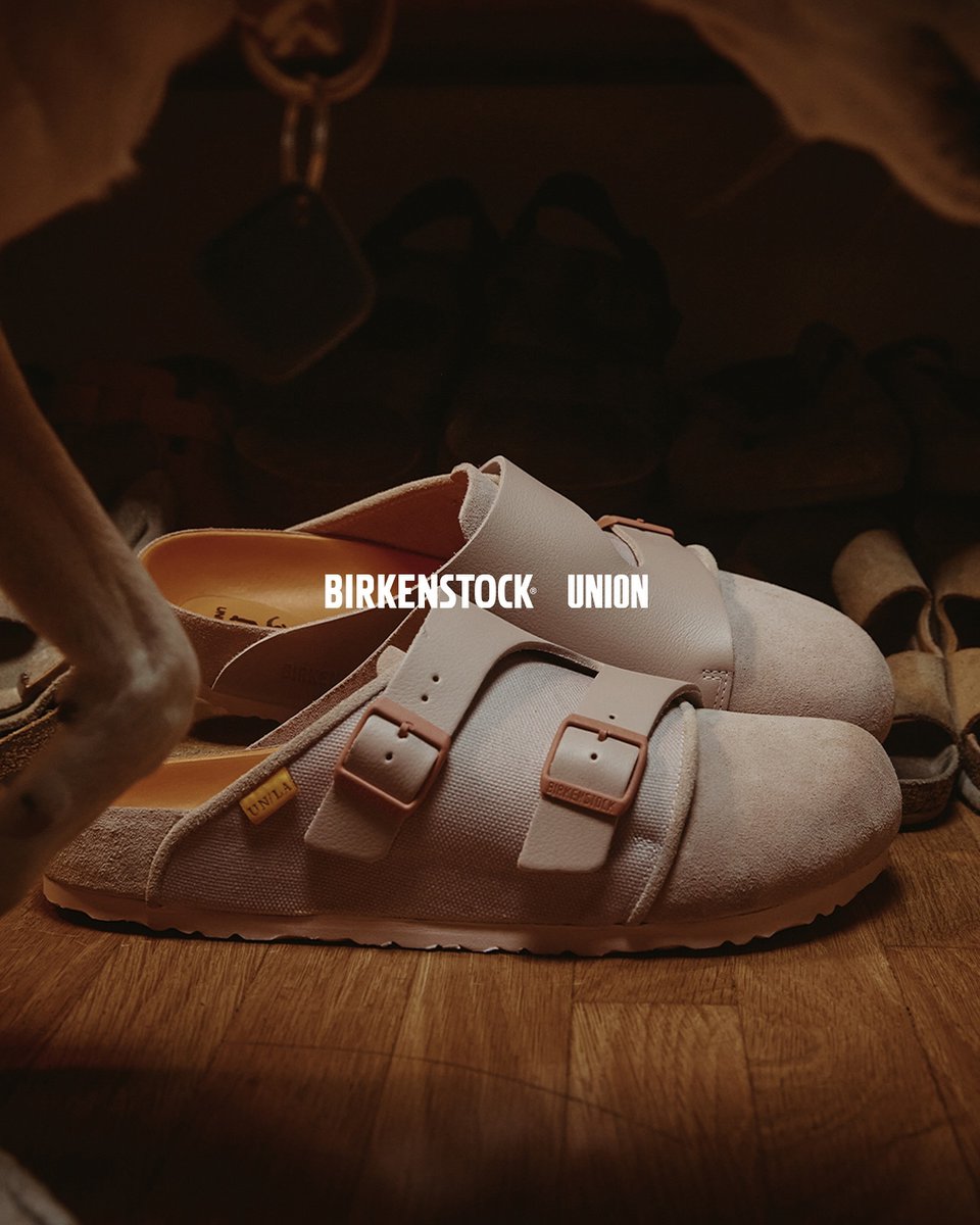 ModernNotoriety's tweet photo. UNION x BIRKENSTOCK (2024) https://t.co/58qeH5JpcD