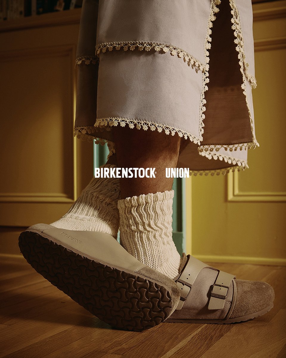 ModernNotoriety's tweet photo. UNION x BIRKENSTOCK (2024) https://t.co/58qeH5JpcD