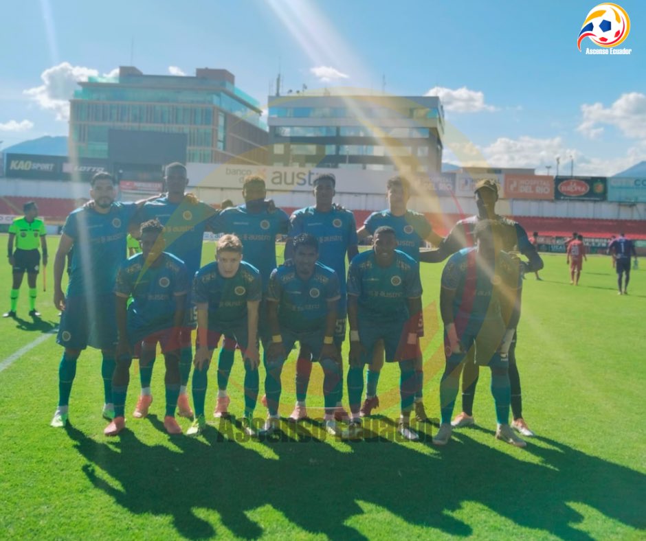 AscensoEcuador's tweet photo. 🔥💪🏻 Los 1️⃣1️⃣ de @CuencaJrs y #GuarandaFC en la cancha del Estadio Alejandro Serrano Aguilar.
#AscensoEcuador #AscensoNacional https://t.co/bvDecxYID9