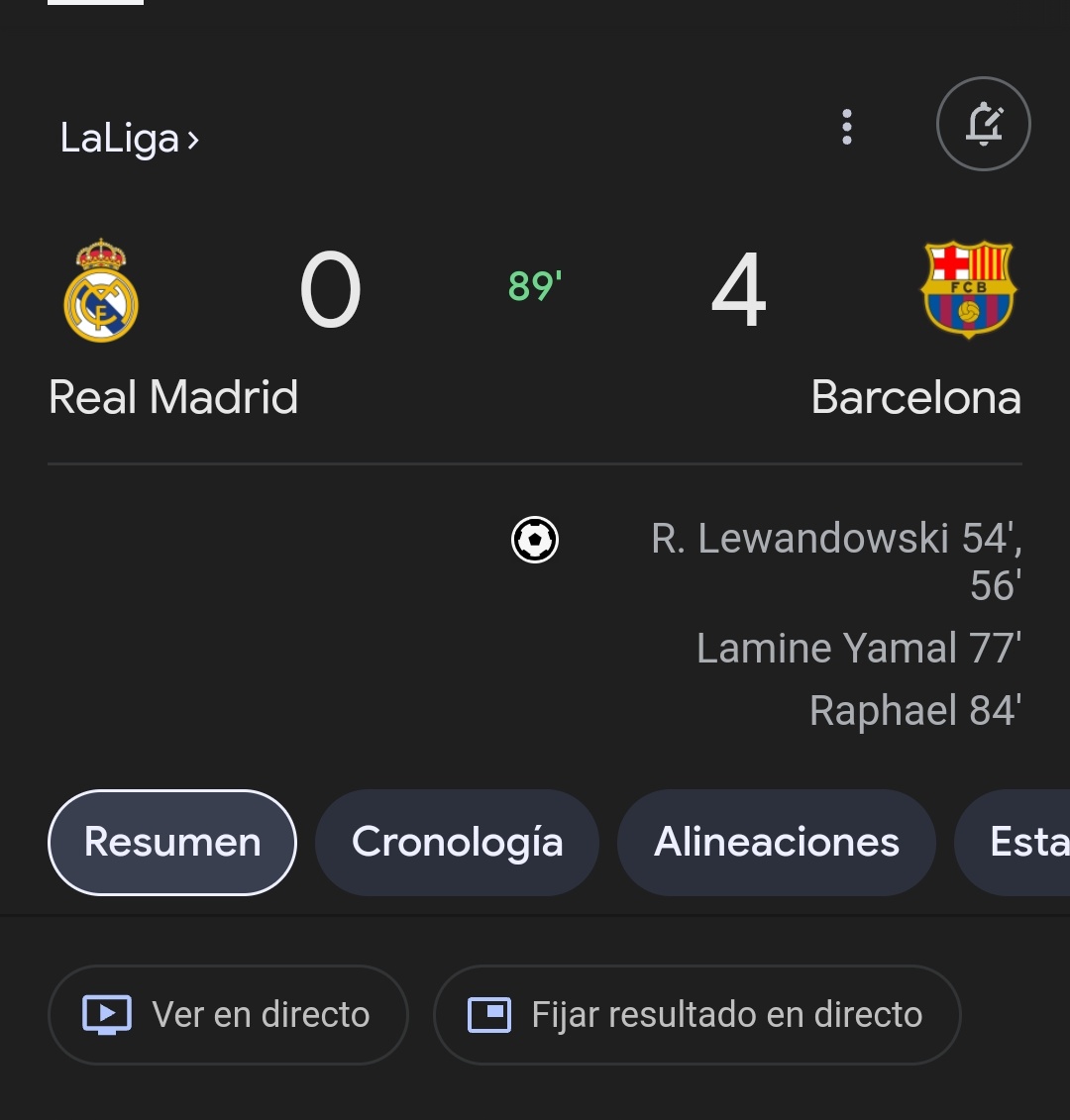RevenRV's tweet photo. 0-4 del Barça al Madrid en el Bernabéu.
Ilia Topuria noquea a Max Holloway.

JOJOJOJO https://t.co/tTSpoMcCJh
