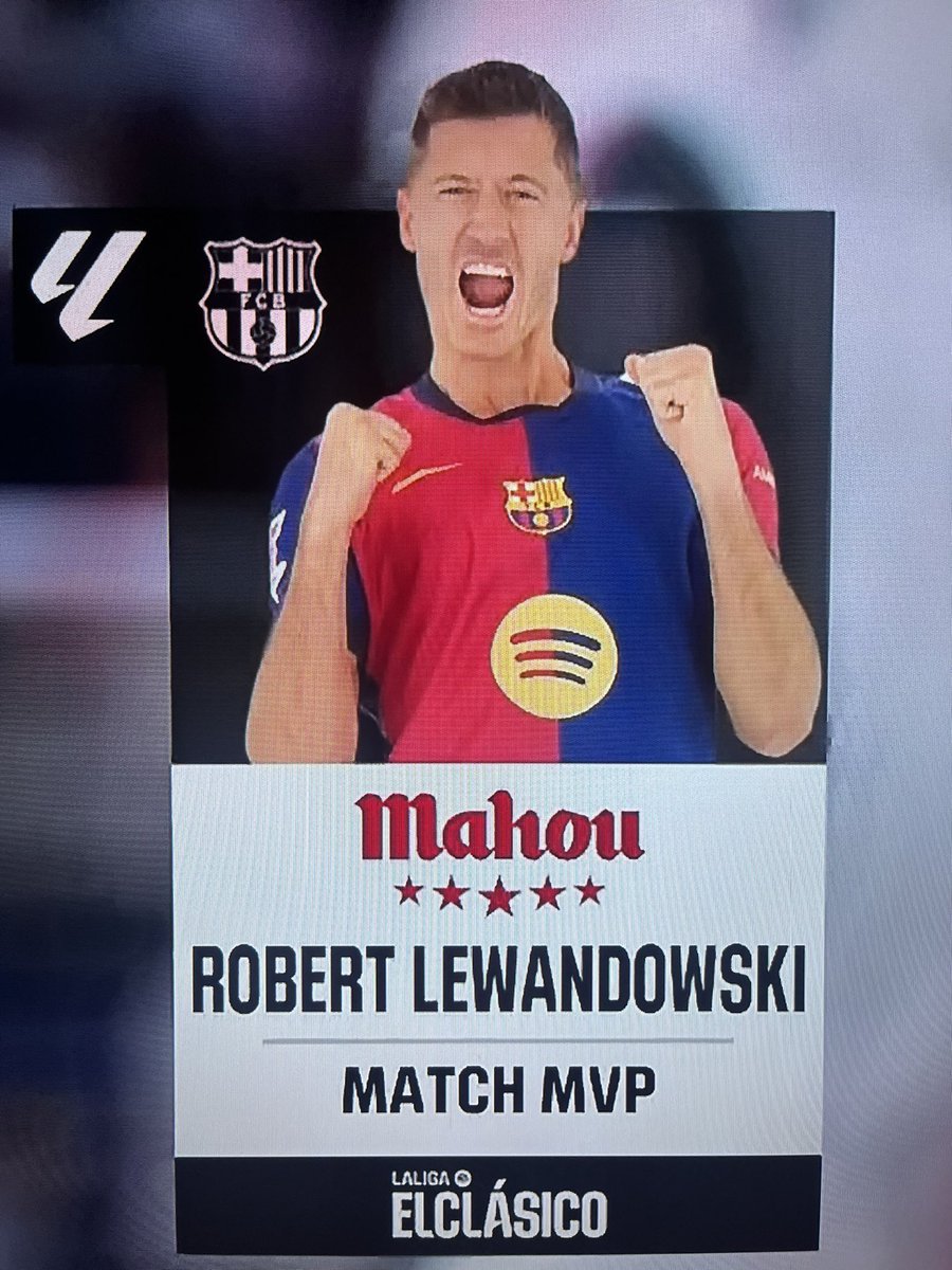 Ludzie kochani. Polak najlepszym piłkarzem najważniejszego meczu ligowego w Europie. Cieszmy się czasem, w którym żyjemy.