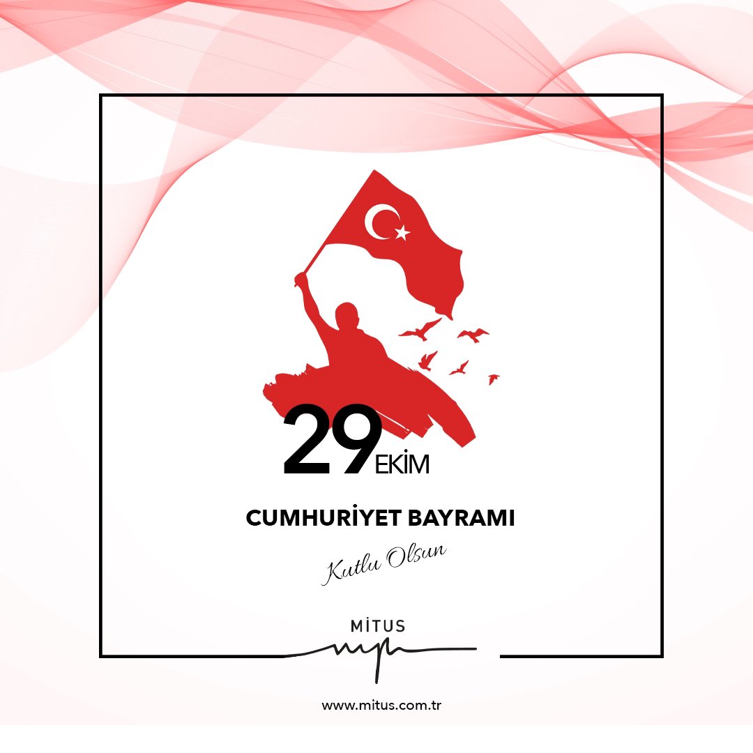 Cumhuriyet Bayramı Kutlu Olsun!

#29ekimcumhuriyetbayramı