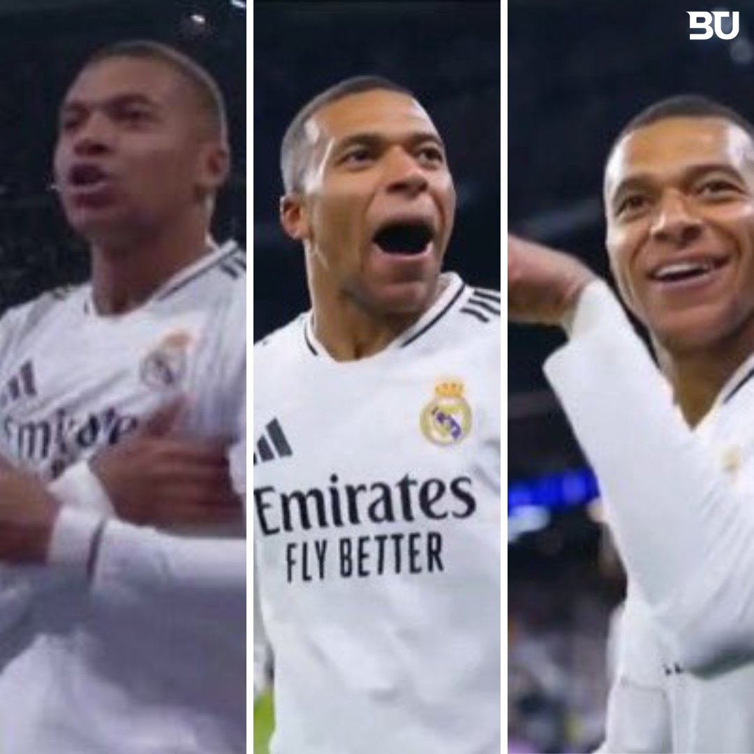 BarcaUniversal's tweet photo. Mbappé made 3 different celebrations just for his goal to be ruled out... He ended up losing 4-0 against Barcelona. https://t.co/1L2Gn2wrV4
