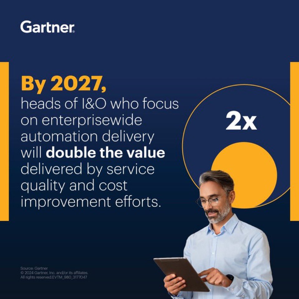 ValaAfshar's tweet image. Gartner’s top strategic predictions for 2025:
• Through 2026, 20% of organizations will use AI to flatten their organizational structure, eliminating more than half of current middle management positions.
• By 2029, 10% of global boards will use AI guidance to challenge…