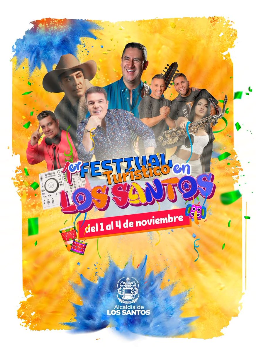 Grillotropovsky's tweet photo. Están todos cordialmente invitados al Festival de Turismo de Los Santos https://t.co/VX272uCfLJ