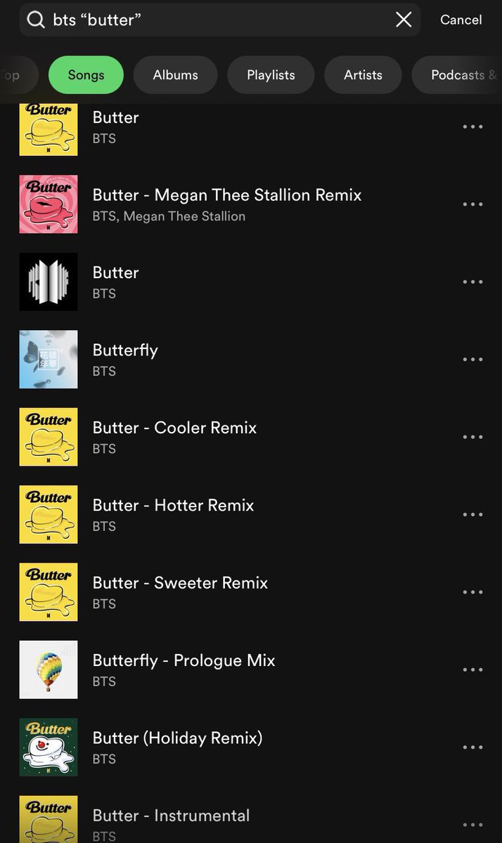 morkleewtrmln's tweet photo. rosé - 1 version
butter - 15 versions and remixes
seven - 183 versions and remixes https://t.co/Xj2fR8e4xj