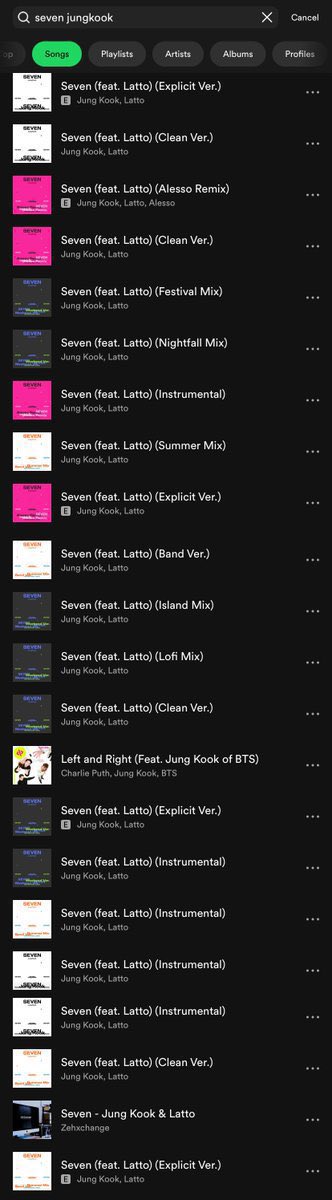 morkleewtrmln's tweet photo. rosé - 1 version
butter - 15 versions and remixes
seven - 183 versions and remixes https://t.co/Xj2fR8e4xj