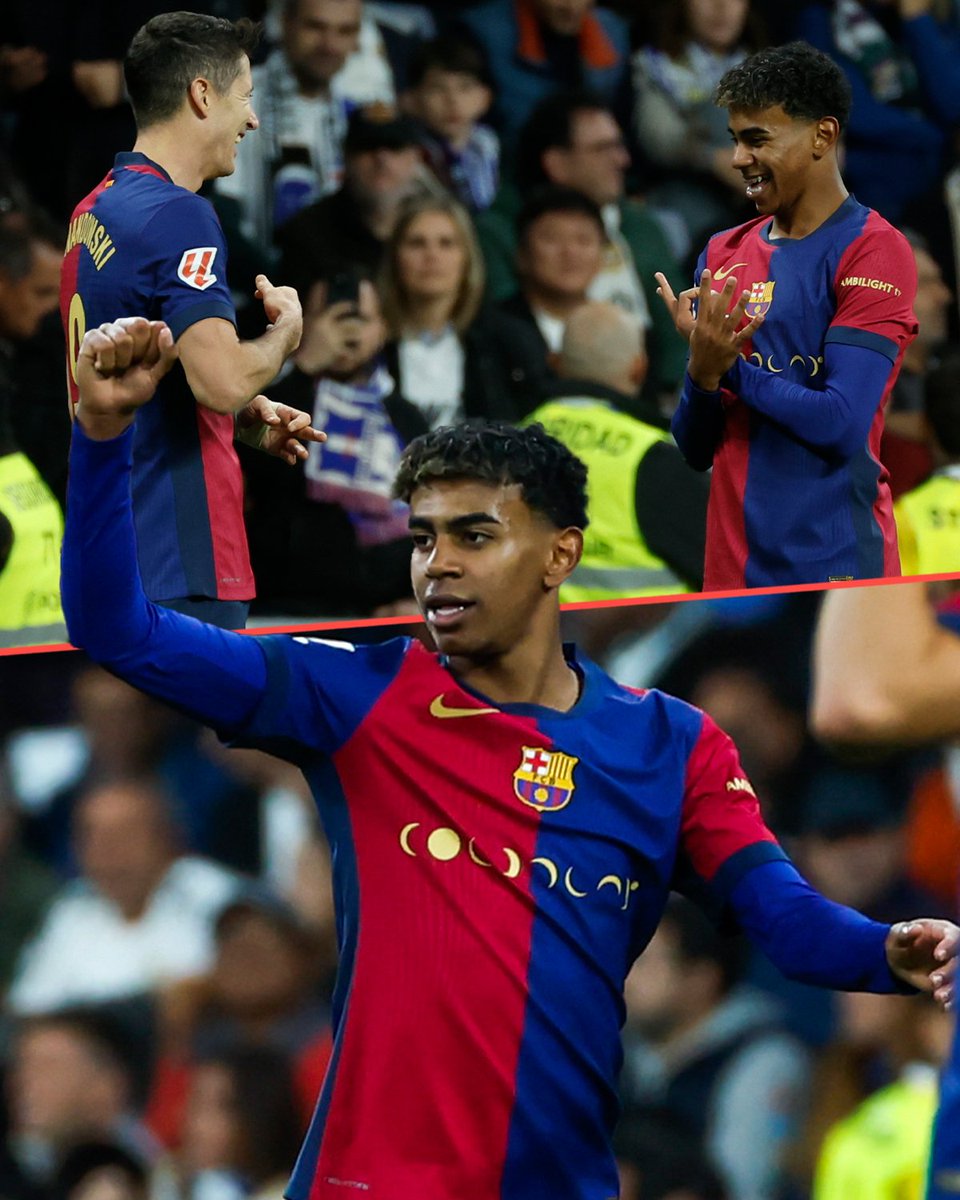 toshine4u's tweet photo. Barca has both Ronaldo and Messi in Rafinha and Lamine Yamal. This is scary, Barcelona is back!
#ElClásico #Madrid #Mbap https://t.co/UWaw7Le8HC
