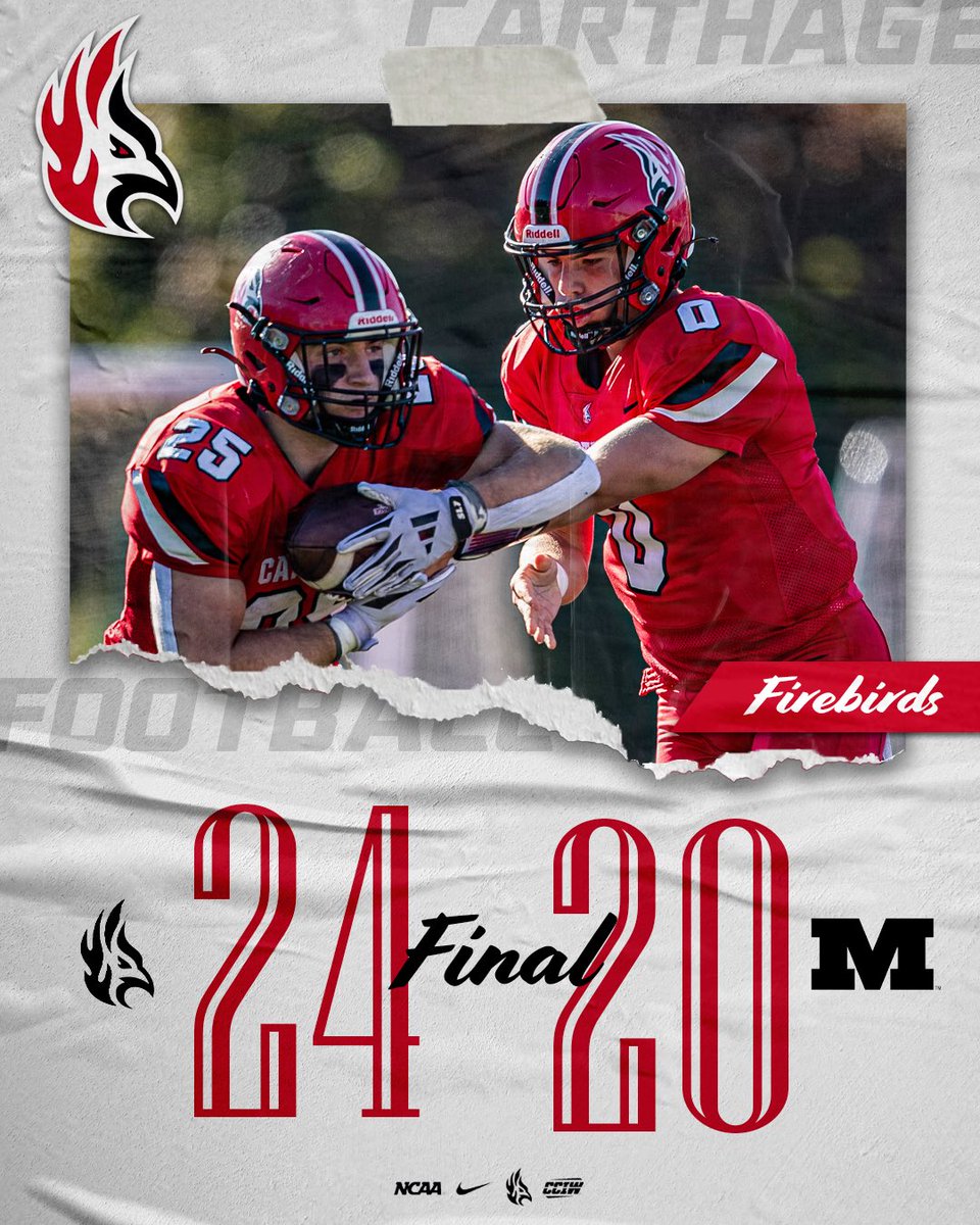 🔥 BIRDS ON TOP 🔥

The Firebirds come away with the win in Decatur!!! Congratulations to Coach Popino for earning his first win as a Firebird!!!

#FuelTheFlame // #BirdsOnTop