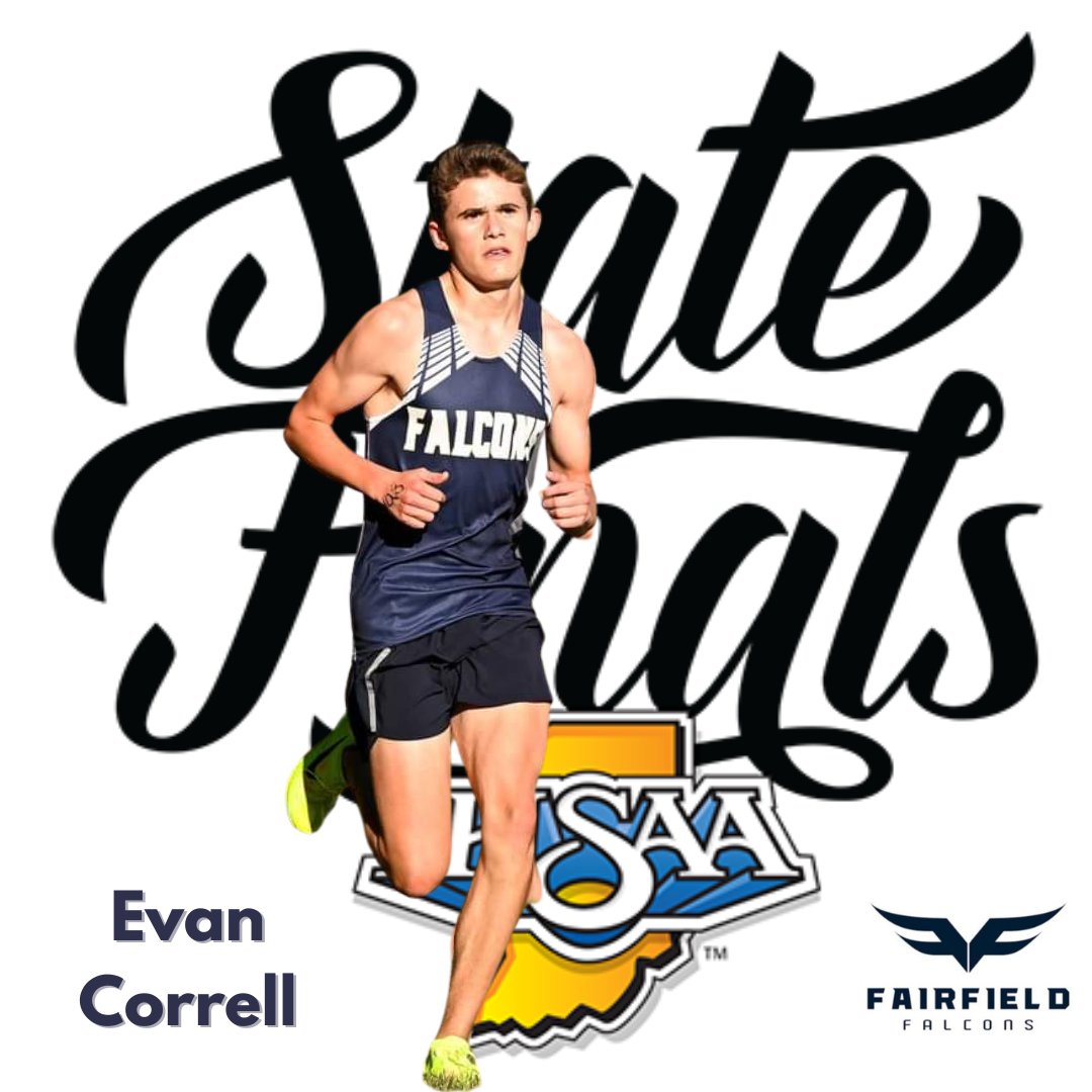 Evan Correll punched his ticket to the State Championship with a 12th place finish today at Regionals! 

Fairfield was well represented at Regionals with 8 qualifiers. 

Congratulations on a great season Fairfield! 
Good luck at State, Evan!