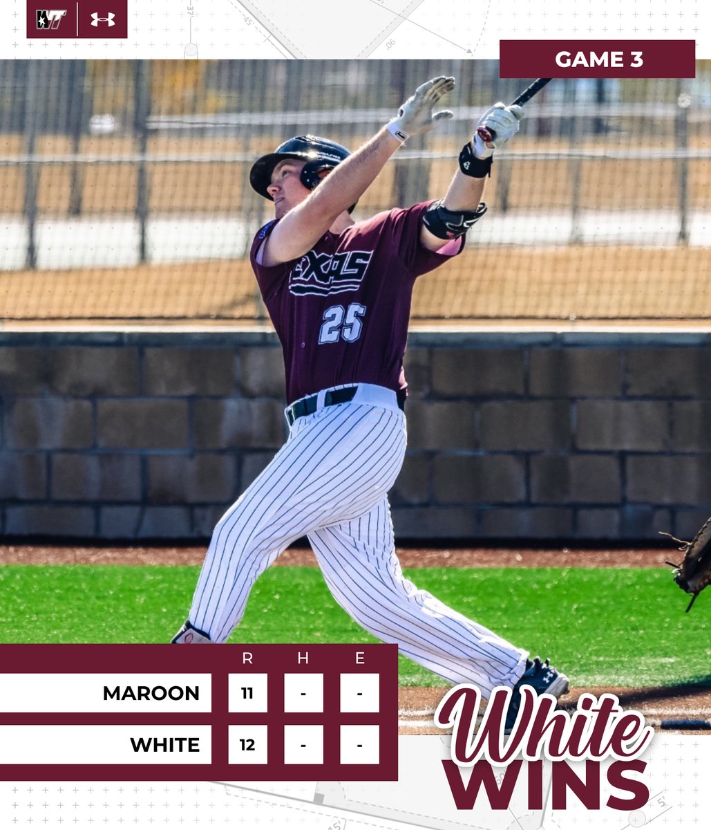 Jalen Meyers walks it off to give Team White a 12-11 victory in Game 3

White lead the series 2-1, we resume on Monday night at 6:00 p.m.

#BuffNation | #WeTrust