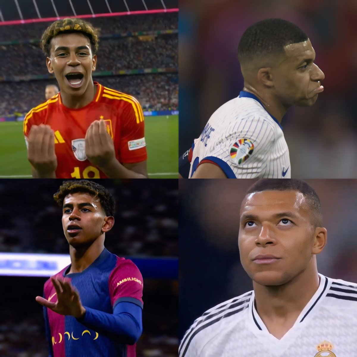 oficialsincerao's tweet image. O Yamal é o terror do Mbappe KKKKKKKKKKKKKKKKKKKKKKKKKKKKKK