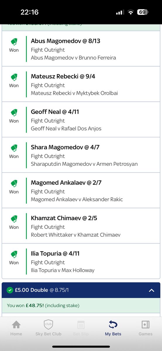 Lightwork #UFC308