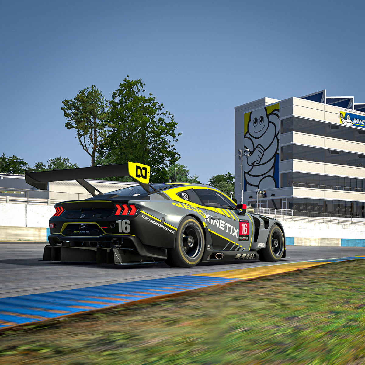 GTChampions_'s tweet photo. Congrats to Travis Degen and team @aerokinetix for the win in Round 4 of our Internacional GT Series, at Road Atlanta! Bringing the Mustang to the top of the podium for the first time this season! #iracing #simracing #gtchampionsgts https://t.co/rPFz5IJS2e