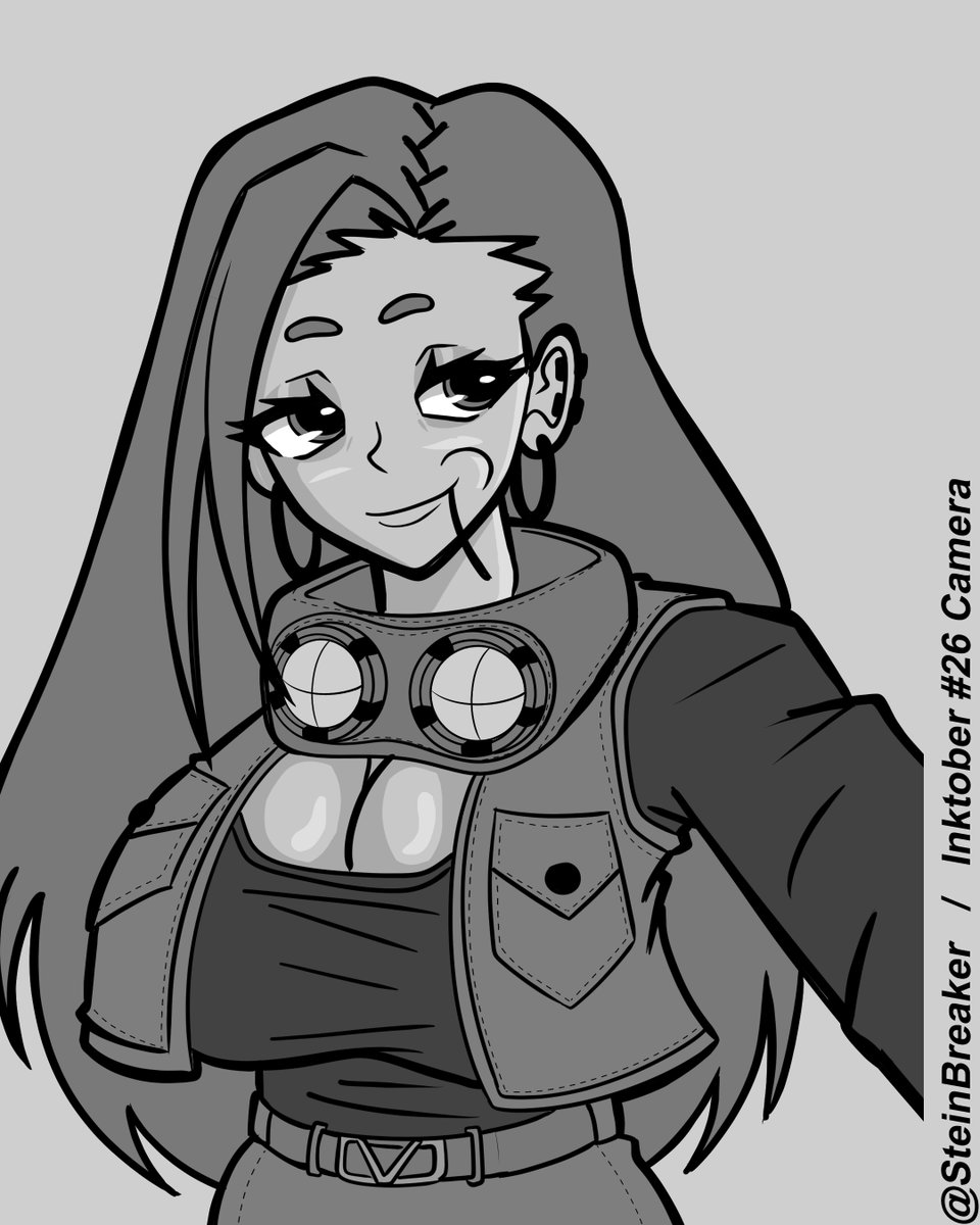 BreakerStein's tweet photo. Inktober día 26 "Camera"

#inktober2024 #arte #ilustración #dibujo #dibujos #ilustracióndigital #artedigital #illustra https://t.co/sUQbsRWkN0