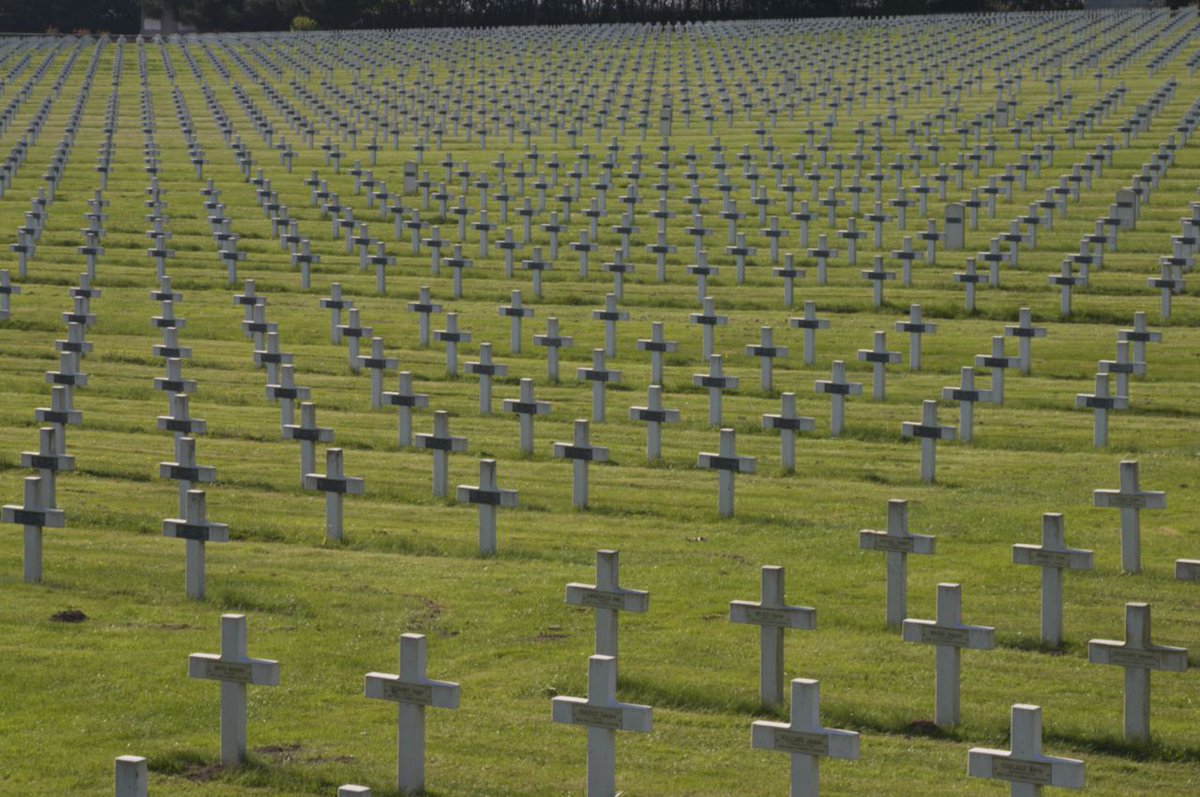 @mya11281477 The Memorial to the Fallen Soldiers of Canada who Fell at Vimy Ridge...laid low upon the Altar of Freedom on foreign Fields...never to return home. And their singular bravery shook the very hearts of a world.  Lest we Forget.

In Flanders fields the poppies blow
Between the