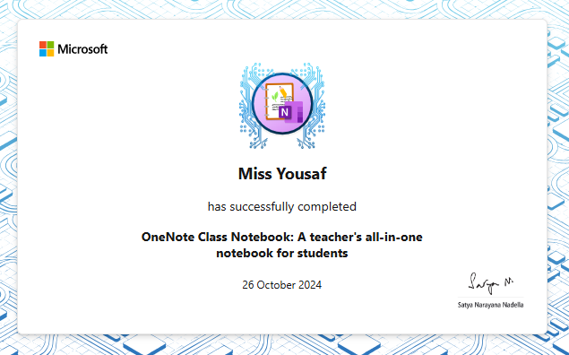 Miss Yousaf tweet media