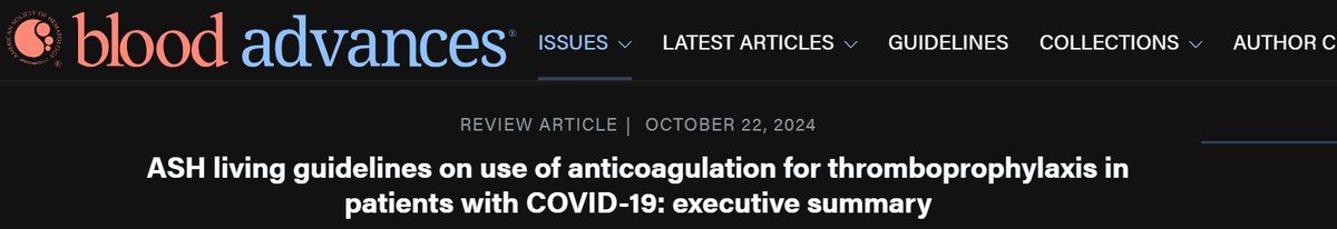 MenatallaNadim's tweet photo. Glad to see the Final ASH Executive Summary on anticoagulation guidelines for COVID-19 patients released. Amid the complexities of the COVID-19 pandemic, contributing to this impactful project alongside a dedicated team, was invaluable.
https://t.co/6uSylaYCco
#ASHGuidelines https://t.co/3qV0uJ6KmL