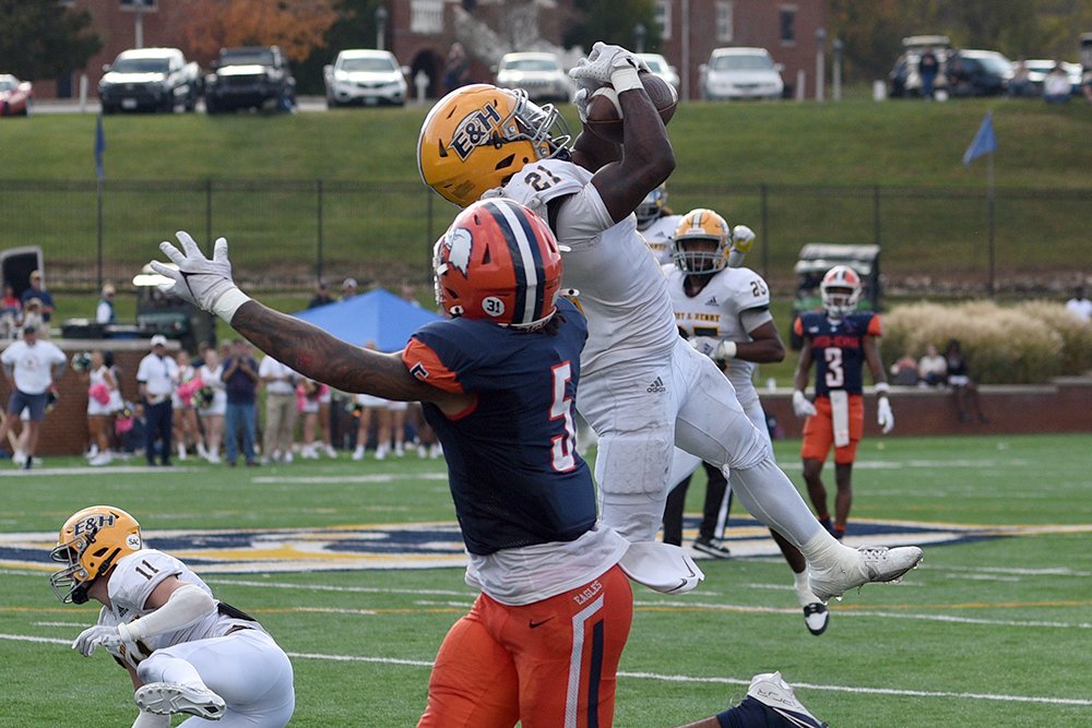 Emory &amp; Henry Football <a href="/EmoryHenry_FB/">E&H Football</a> Upsets No. 17 Carson-Newman, 17-10, Saturday Afternoon To Lead <a href="/SAC_Athletics/">South Atlantic Conference</a> Mountain Division 
gowasps.com/x/svxo9 
#GoWasps #BlueCollarGoldStandard