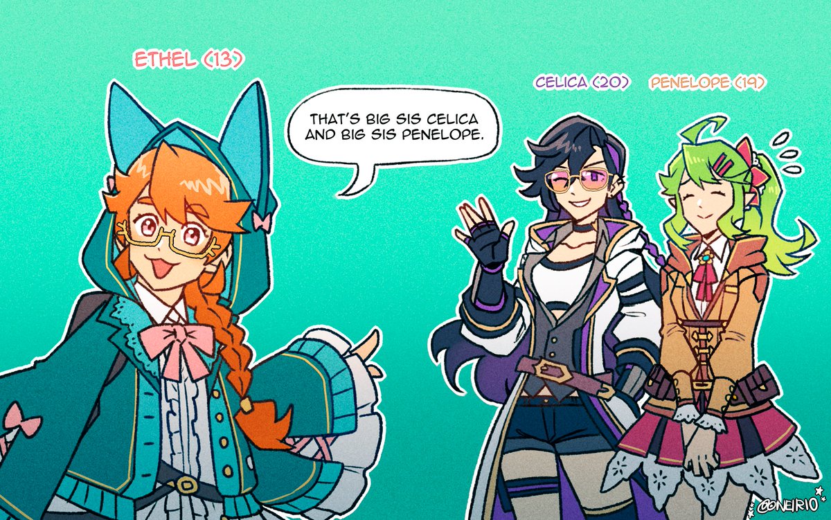 [OC] Let Ethel introduce you to the crew of the DAY★BREAKERS! 