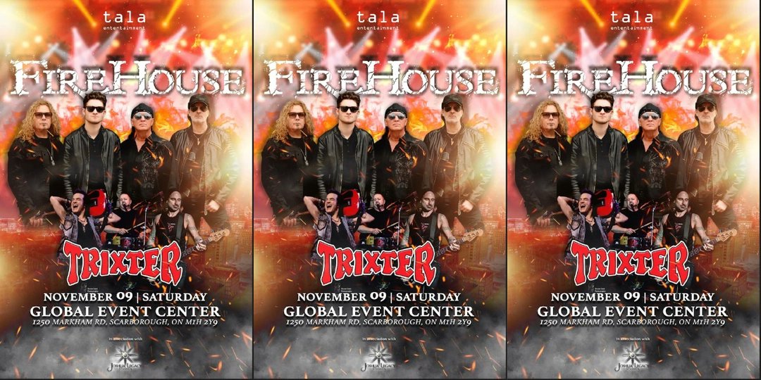 Toronto this is the place to be Saturday November 9th go to firehousemusic.com leverty.com for tickets don't miss out.