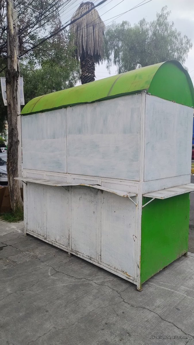 gpelopez76's tweet photo. De un día para otro amaneció en Av.Sara y Henry Ford este puesto nos van a invadir de puestos ambulantes, donde esta el cambio? esto es viene lo bueno? Vecinos de la Gpe Tepeyac pedimos el retiro del puesto oxidado y viejo @TuAlcaldiaGAM 
@yancolozano
@GobCDMX 
@ContraloriaCDMX https://t.co/VWCSWCyFW7