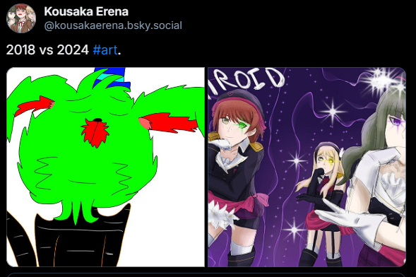 KousakaErena's tweet photo. How is it 2024 already, though? https://t.co/d6N6m8TYWv
