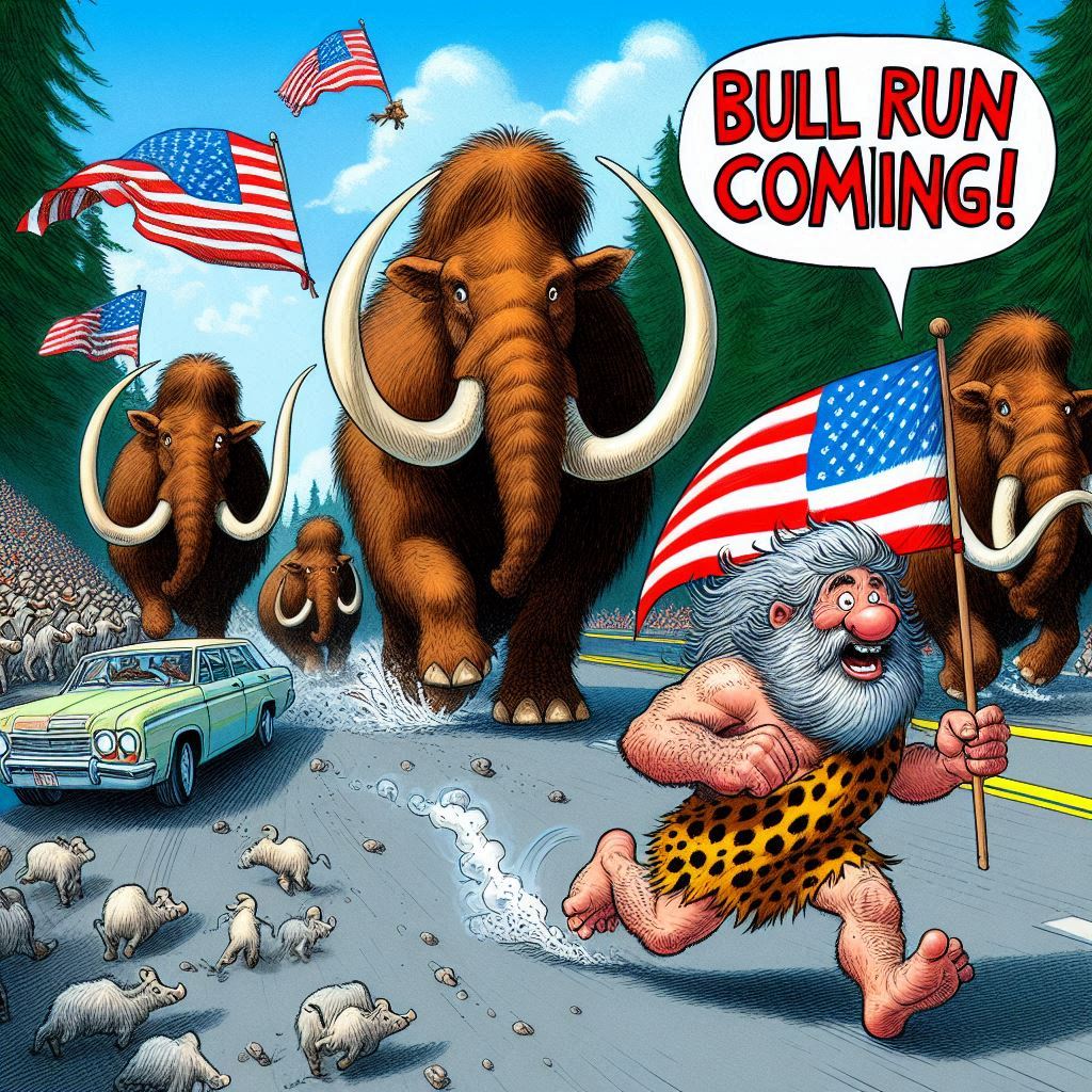 CavemanPatriot's tweet photo. "Hear ye, hear ye! Caveman has spoken: 'Bull run is coming!' 🦬🔥 Time to trade stones for stocks and ride this beast to the moon! 🌕💰 #PrehistoricProfits #BullRunAlert"
#suimeme #suimemecoin #suinetwork #newmemecoin #memecoin #cryptocurrency https://t.co/UYZIWKGjFu