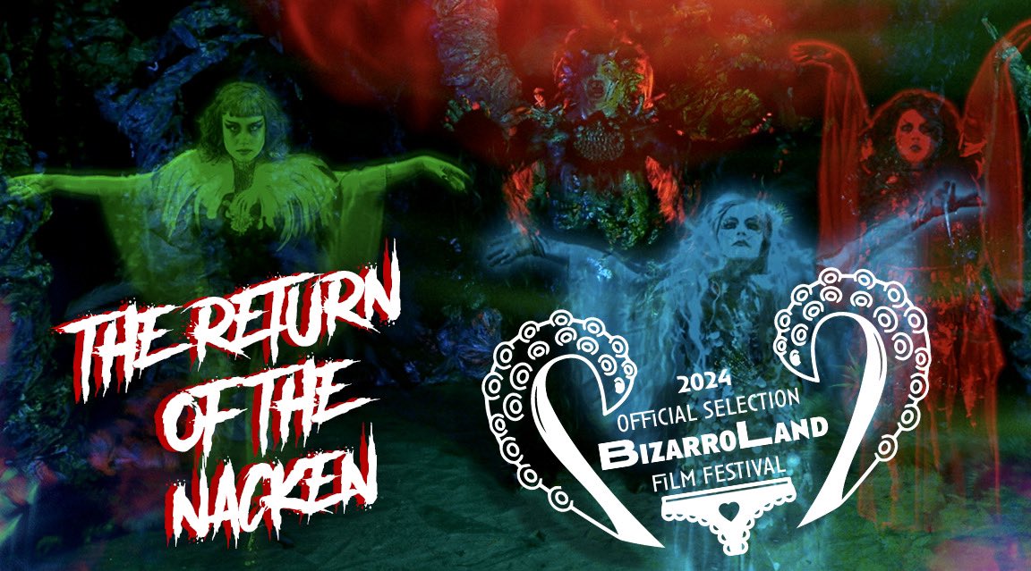 DDCP_SF's tweet image. We are super excited to announce that The Return of the Näcken was selected for this year’s Bizarroland Film Festival! The full lineup is up and ready for your eyeballs 👀 View lineup and get tickets at bizarrolandfilm.com. 🎥 🍿 😈