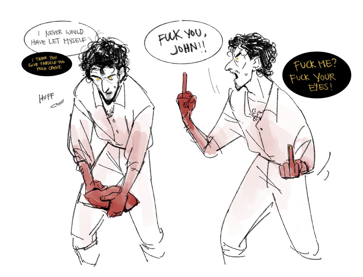 WolfyTheWitch's tweet image. Shoutout to their first divorce #malevolentpodcast