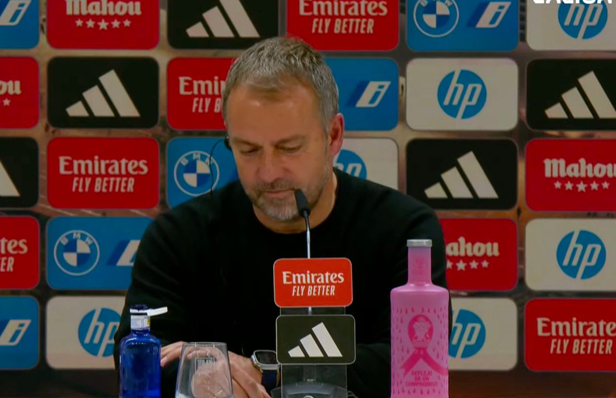 Hansi Flick: "We're doing well, but we still have to improve things."