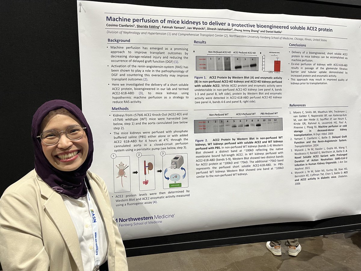 cybele ghossein (@cybeleg1) on Twitter photo Our wonderful renal fellows Carlos Rueda, <a href="/ajujose4u/">Dr.Aju Jose</a> and Sherida Edding presenting their hard work . #purplepride <a href="/NU_Nephrology/">Northwestern Kidney</a> #asnkidneyweek2024 Our wonderful renal fellows Carlos Rueda, <a href="/ajujose4u/">Dr.Aju Jose</a> and Sherida Edding presenting their hard work . #purplepride <a href="/NU_Nephrology/">Northwestern Kidney</a> #asnkidneyweek2024