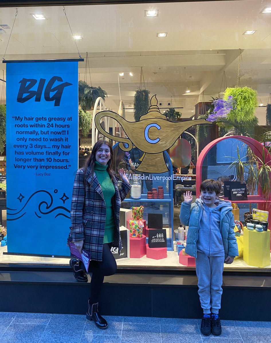 ChloeJones6's tweet photo. #AladdinLiverpoolEmpire we found our final letter 🧞‍♂️ https://t.co/e4PgkqdaUU